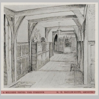 Baillie Scott, A Hillside House, Corridor, The Hall, The Studio, vol.34, 1905, p.234.jpg